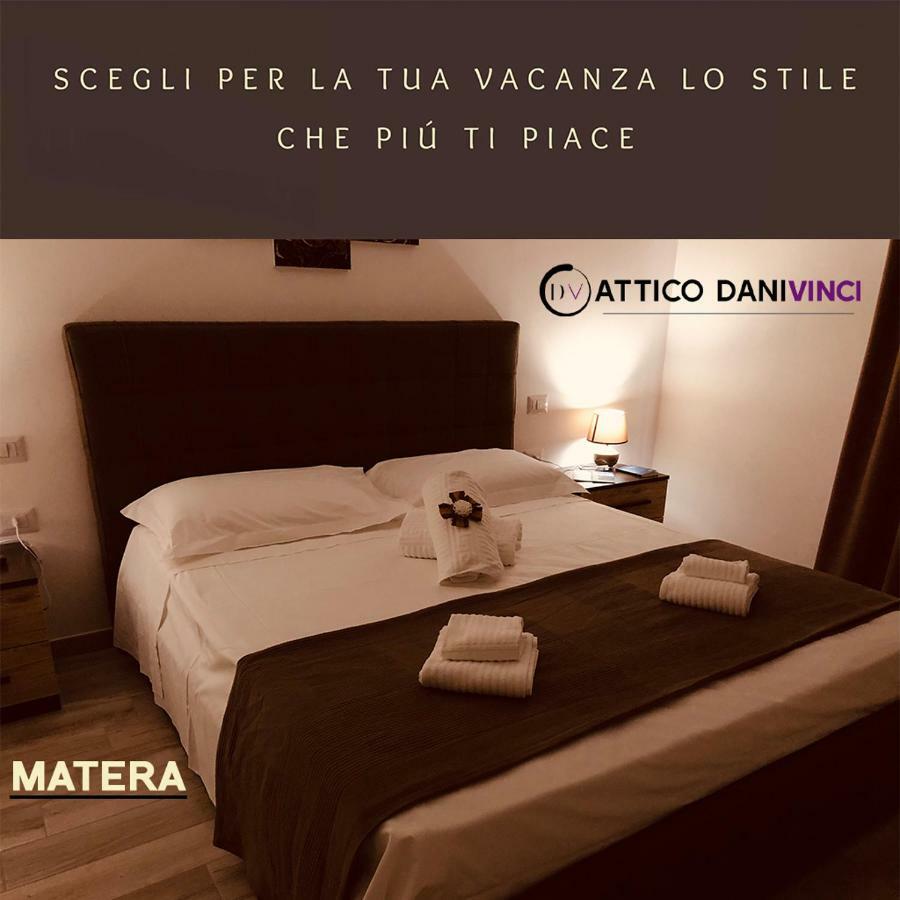 Apartamento Attico Danivinci Matera Exterior foto